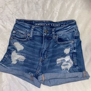 Size 00 American Eagle Jean Shorts